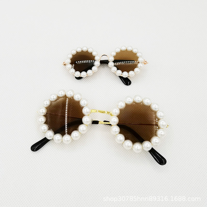 Pearl Round Pet Sunglasses for Dogs and Cats