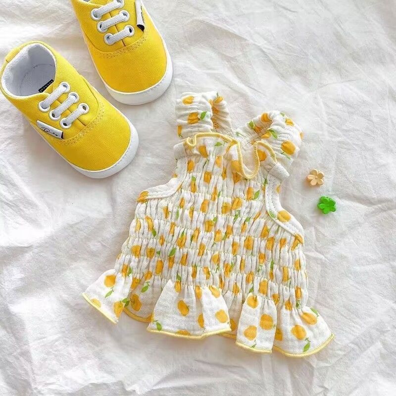Cat & Dog Summer Halter Skirt