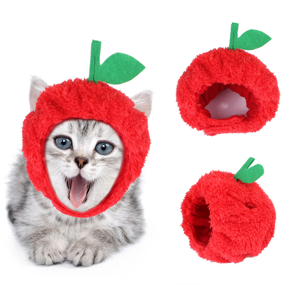 Curly Hair Funny Pet Hat