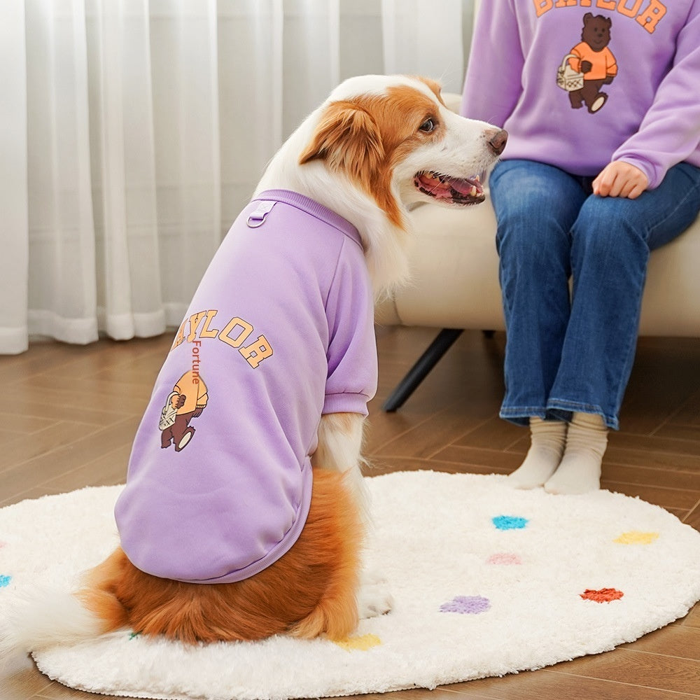 Matching Fleece-Lined Pet & Owner Outfit Set