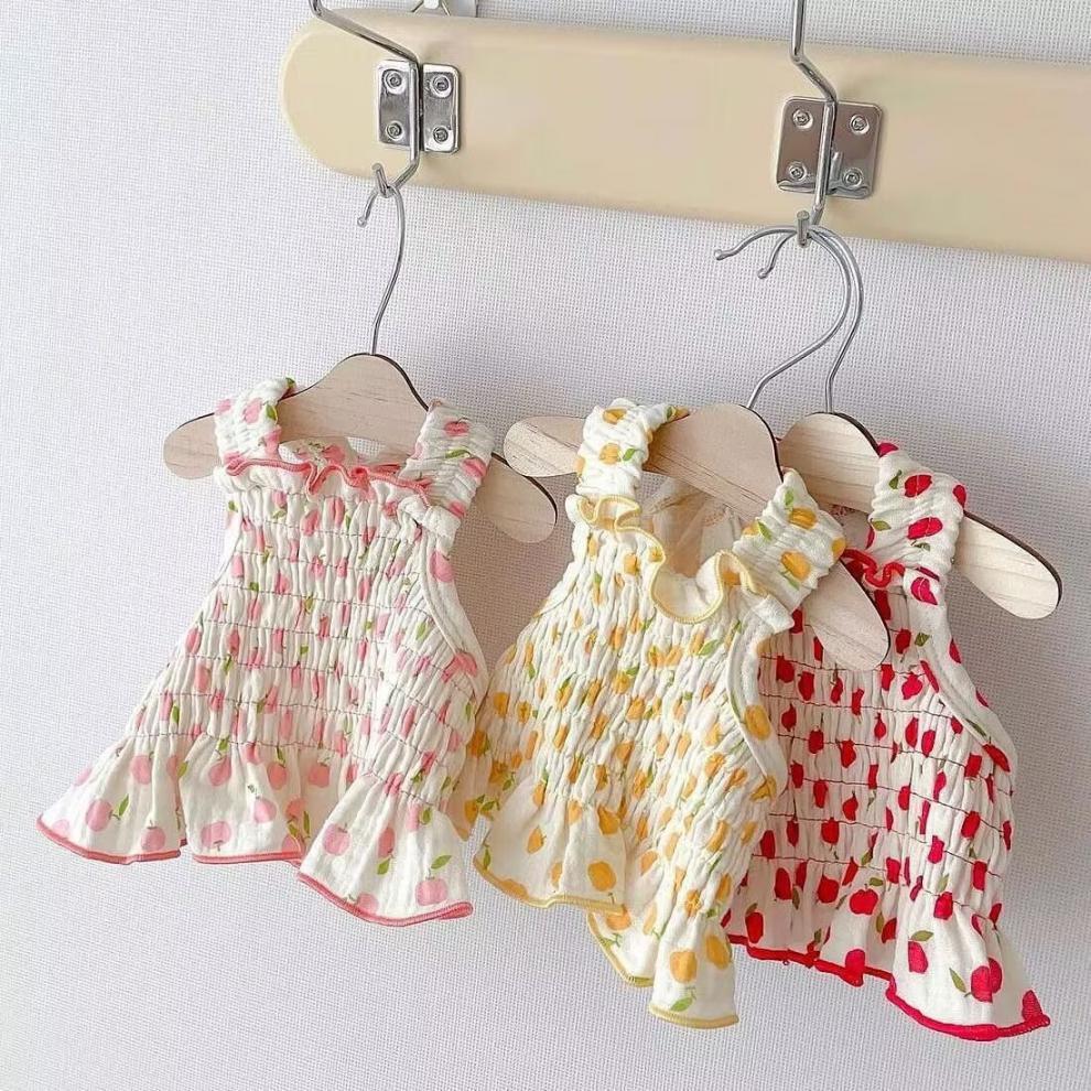 Cat & Dog Summer Halter Skirt
