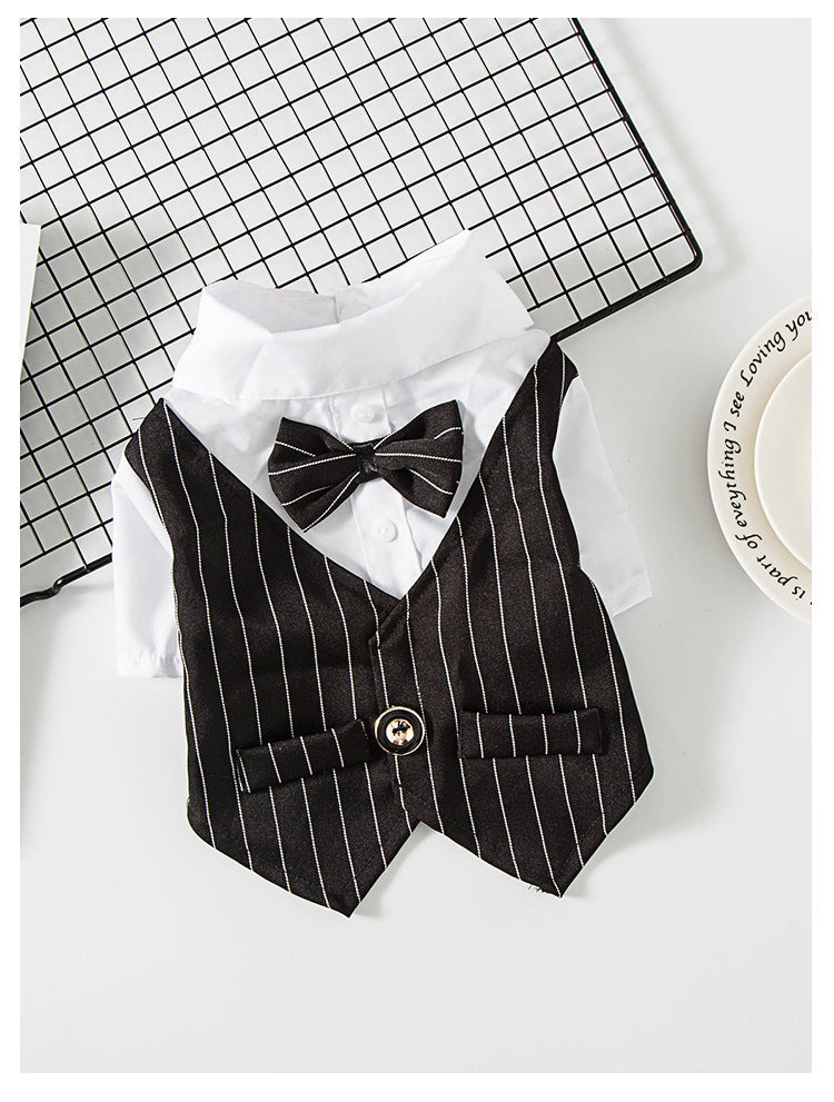 Pet Wedding Suit & Dress Set