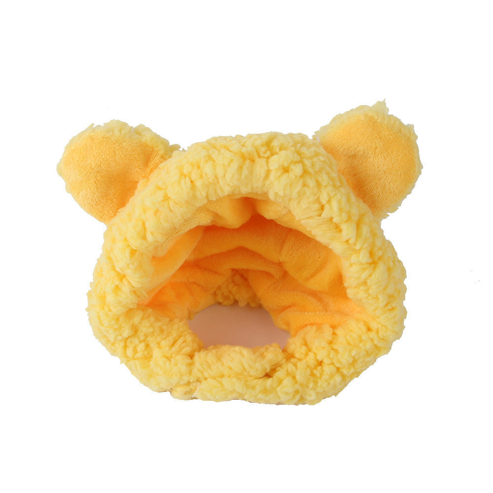 Curly Hair Funny Pet Hat