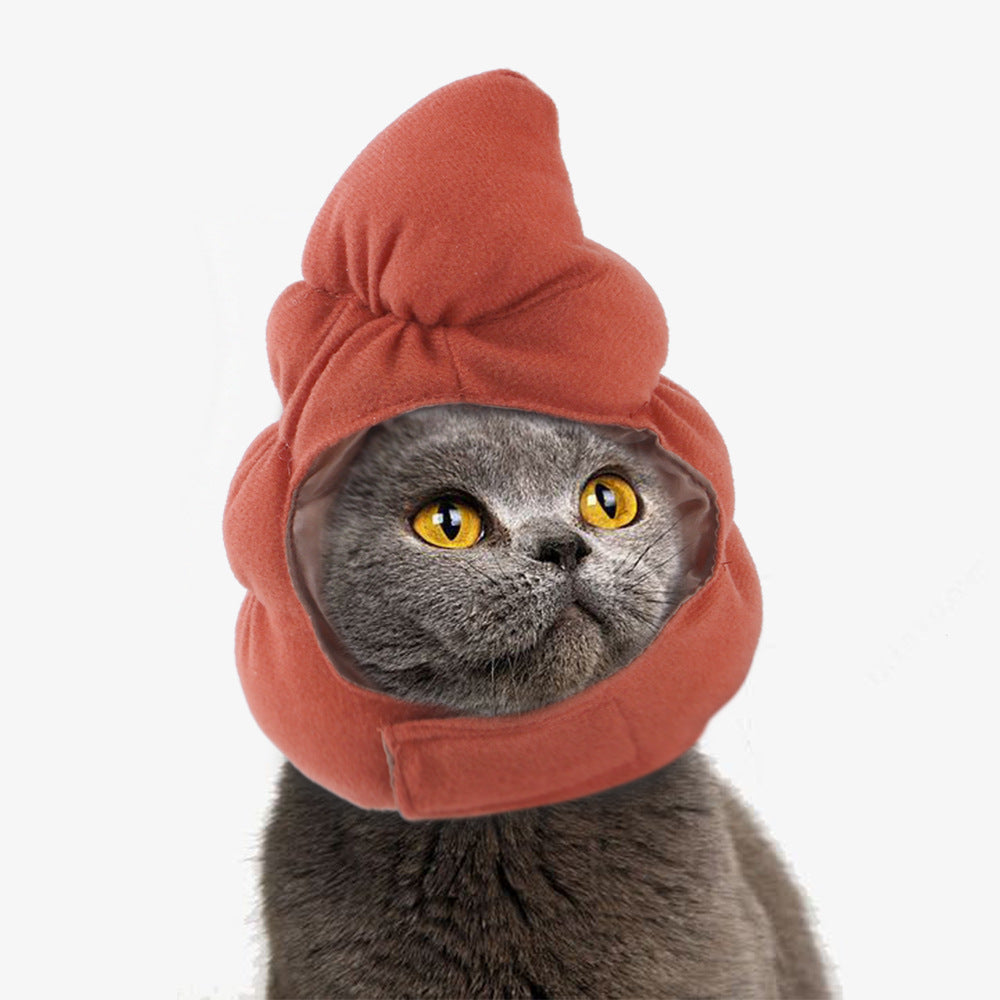 Curly Hair Funny Pet Hat