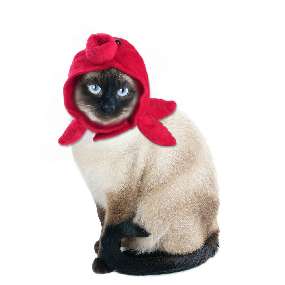 Curly Hair Funny Pet Hat